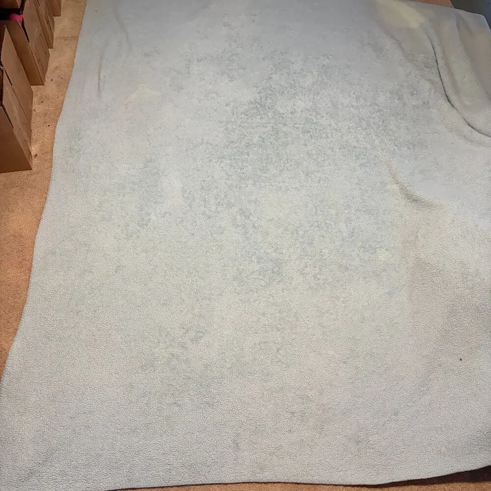 Pendleton Queen Sherpa Fleece Blanket Legend Lake Aqua Blue Aztec Southwest